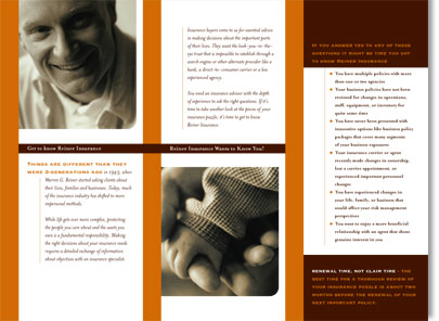 Reiner Brochure Spread